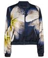 Caroline Biss seidiger Blouson big flower