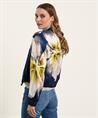 Caroline Biss seidiger Blouson big flower