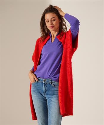 Caroline Biss Swagger Strickjacke ärmellos