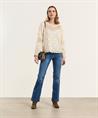 Caroline Biss Weithalsbluse Spitze