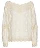 Caroline Biss Weithalsbluse Spitze