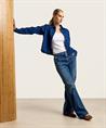 CLOSED korte spijker blouse