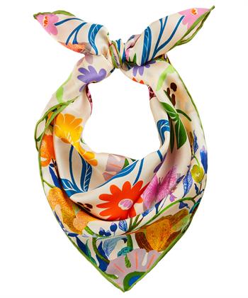 Codello Seidenschal Blumen