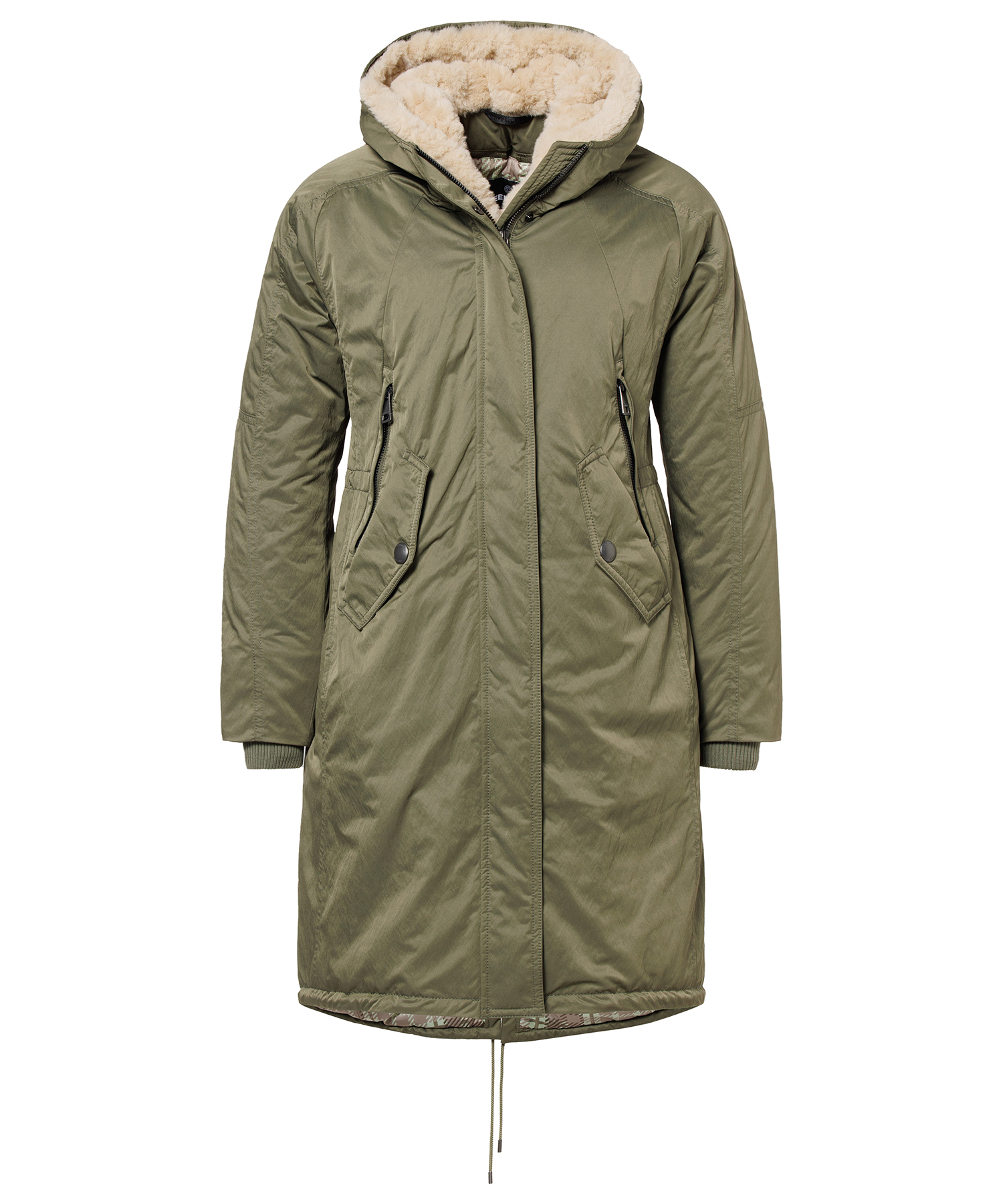 Creenstone Parka-Jacke mit Fun-Fur-Futter Tegen