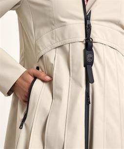 Creenstone wasserdichte Jacke plissé Doreen