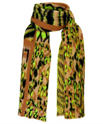 Due Amanti Schal Jacquard Tier Je