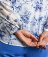 Emotions Baumwollbluse aus Voile Blume