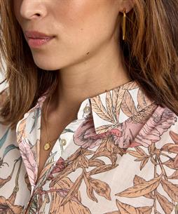 Emotions Baumwollbluse aus Voile Blume