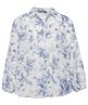 Emotions Baumwollbluse aus Voile Blume