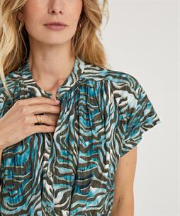 Emotions Bluse mit Zebradruck