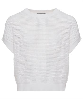 Emotions durchbrochener Pullover
