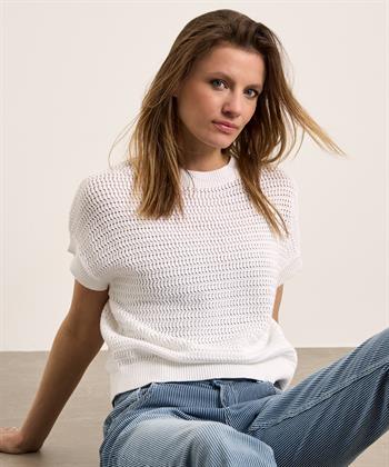 Emotions durchbrochener Pullover