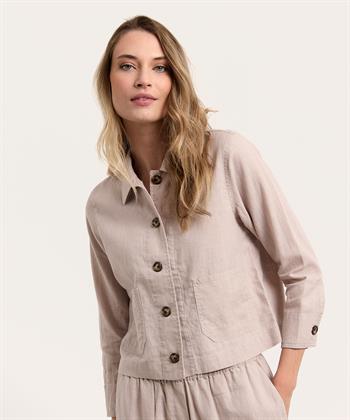 Emotions Leinen Blusenjacke