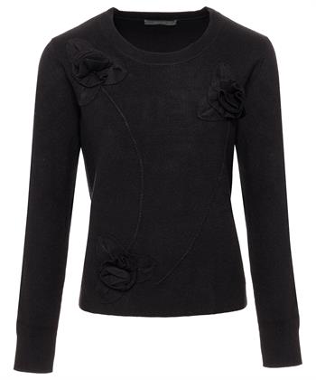 Emotions Pullover 3D-Blumen