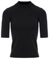 Emotions Pullover mit Krepp-Rollkragen