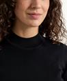 Emotions Pullover mit Krepp-Rollkragen