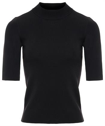 Emotions Pullover mit Krepp-Rollkragen