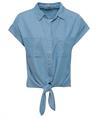 Emotions weiche Denim Bluse mit Button