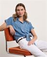 Emotions weichem Denim Bluse