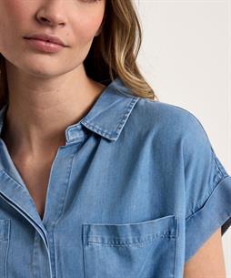 Emotions weichem Denim Bluse