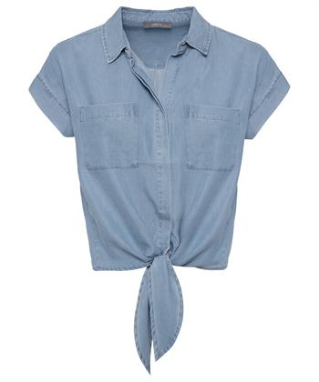 Emotions weichem Denim Bluse