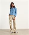 Emotions weichem Denim Blusenjacke