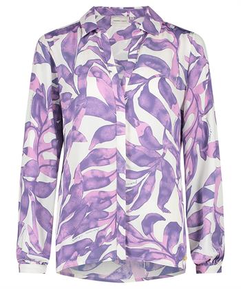 Fabienne Chapot Bluse Blattdruck Liv