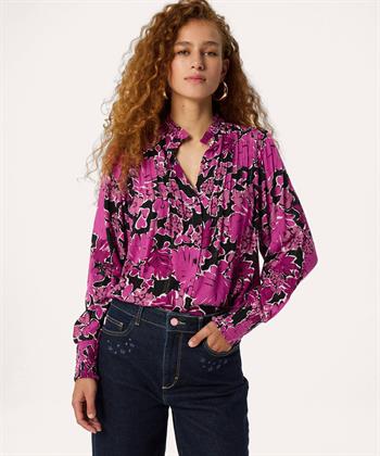 Fabienne Chapot Bluse mit Blumendruck Lucky