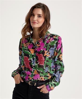 Fabienne Chapot Bluse mit Blumendruck Sunrise