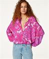 Fabienne Chapot Bluse rosa Druck Lexi