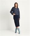 Fabienne Chapot Jeansjacke Tweed-Look Davis