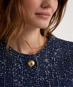 Fabienne Chapot Jeansjacke Tweed-Look Davis