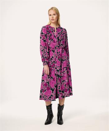 Fabienne Chapot Kleid Schleife Kordel Blumendruck Willa