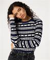 Fabienne Chapot Pullover aus Wollmischung Herzen Banda