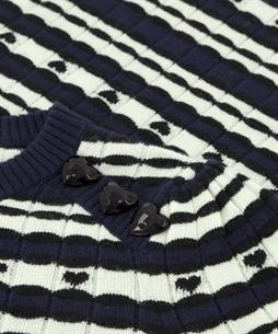 Fabienne Chapot Pullover aus Wollmischung Herzen Banda