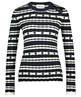 Fabienne Chapot Pullover aus Wollmischung Herzen Banda