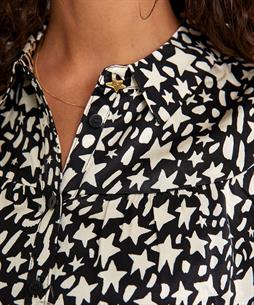 Fabienne Chapot Seidenbluse Sterne Nina