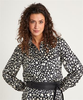 Fabienne Chapot Seidenbluse Sterne Nina