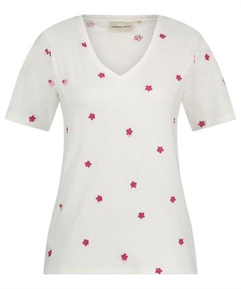 Fabienne Chapot T-Shirt mit Blumenstickerei Phill
