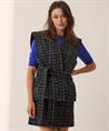 Fabienne Chapot Tweed Weste Lurex Lionel