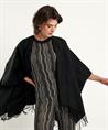 Fraas Cape mit Fransen