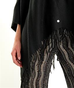 Fraas Cape mit Fransen