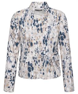 Giulia e Tu blazer faded print