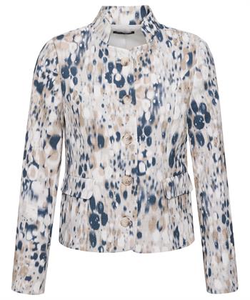 Giulia e Tu blazer faded print