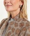 Giulia e Tu Blazer gebürstet Jacquard Panther