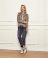 Giulia e Tu Blazer gebürstet Jacquard Panther