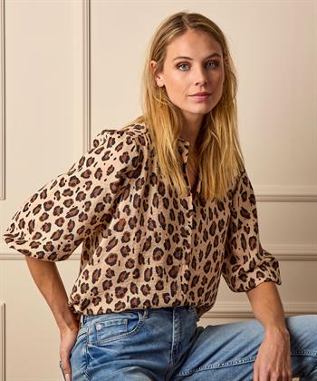 Giulia e Tu Bluse Pantherdruck