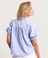 Giulia e Tu Bluse Puffärmel gestreift