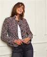 Giulia e Tu Bouclé-Blazer Lurex