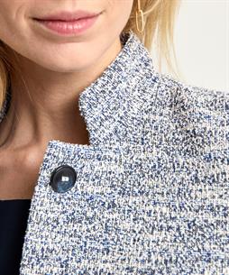 Giulia e Tu Bouclé-Blazer Lurex